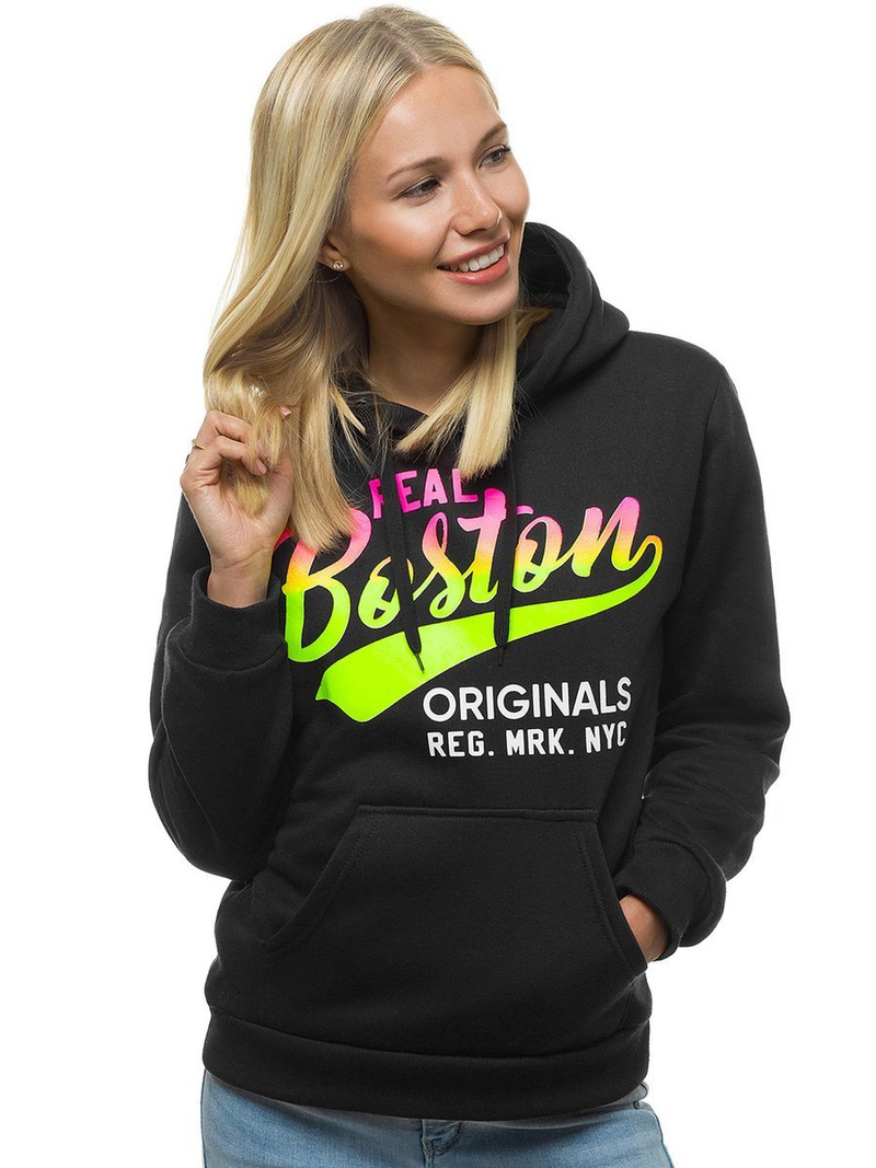 Bluza damska czarna OZONEE JS/KSW2010