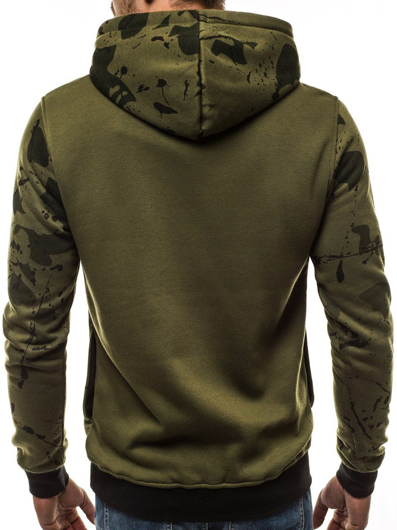 Bluza męska zielona OZONEE JS/DD276Z