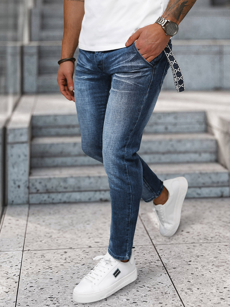 Чоловічі джинси tемно-синi OZONEE NB/MP0091BS