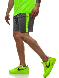 Spodenki męskie grafitowe OZONEE JS/KS2505