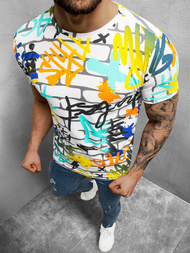 T-Shirt męski kolorowy OZONEE O/BL2252