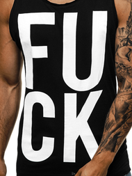 Майка чоловіча Чорна OZONEE O/1268Z