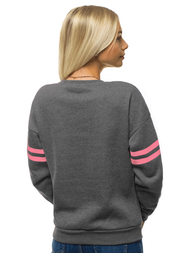Bluza damska grafitowa OZONEE JS/KSW1011