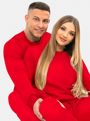 Комплект толстовки для пари 07