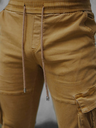 Штани чоловічі джоггери Гiрчичний OZONEE NB/MP0105K