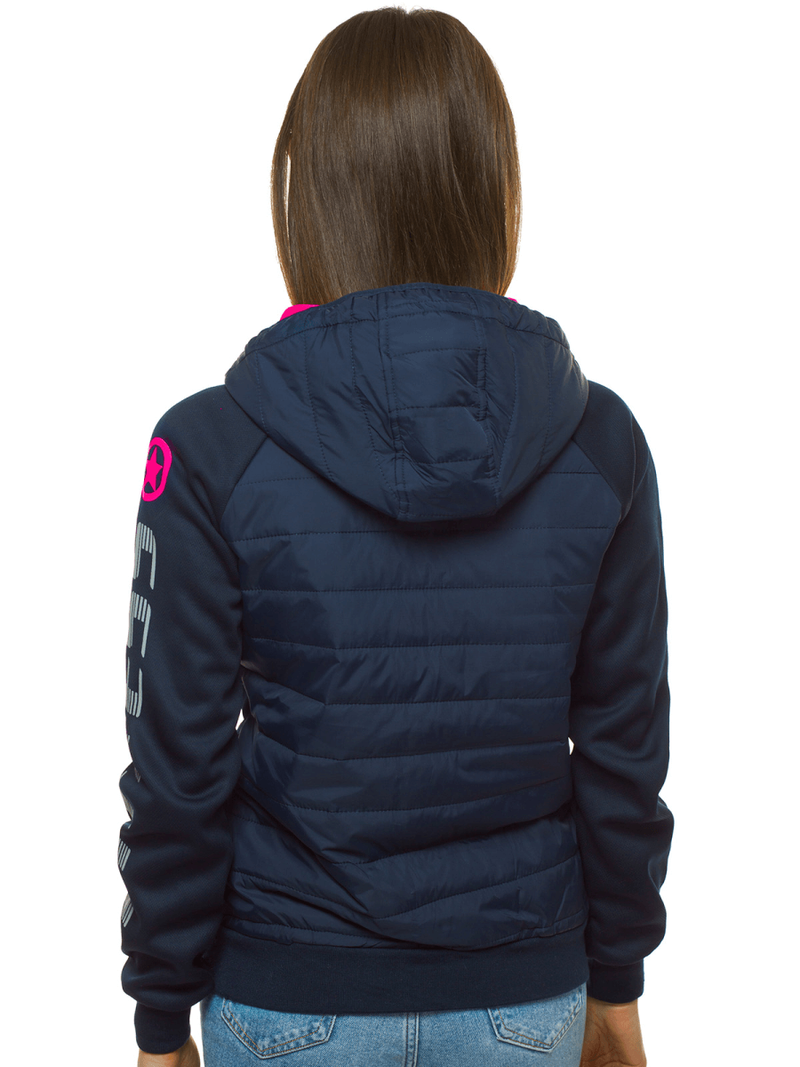 Куртка жіноча Темно-Синя OZONEE JS/KSW4012