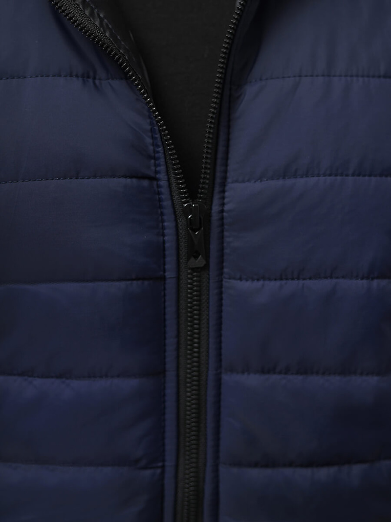 Kurtka męska pikowana granatowa OZONEE JS/8M985/215