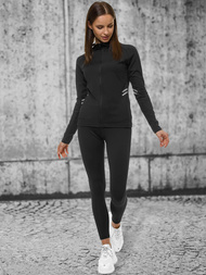 Kurtka damska przejściowa czarna OZONEE JS/M20319