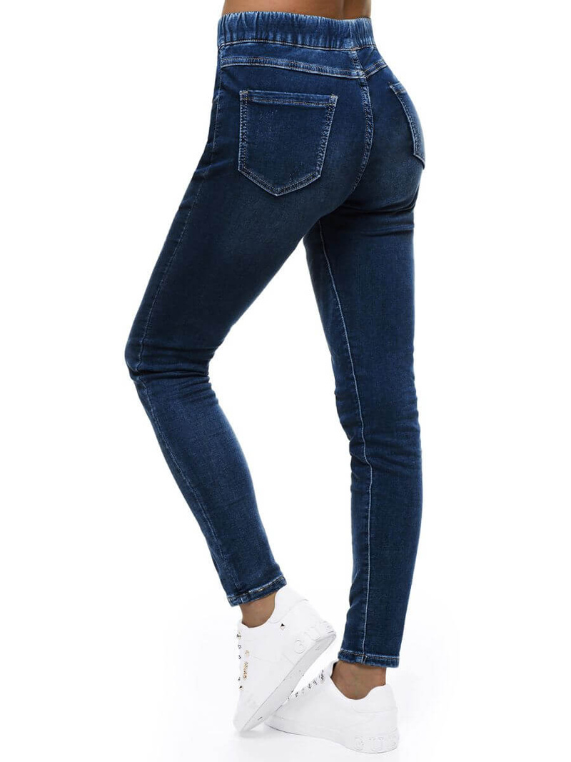 Spodnie jeansowe damskie niebieskie OZONEE O/WL1856