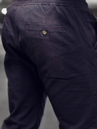 Spodnie męskie chino joggery granatowe/2 OZONEE JB/JP1145/16
