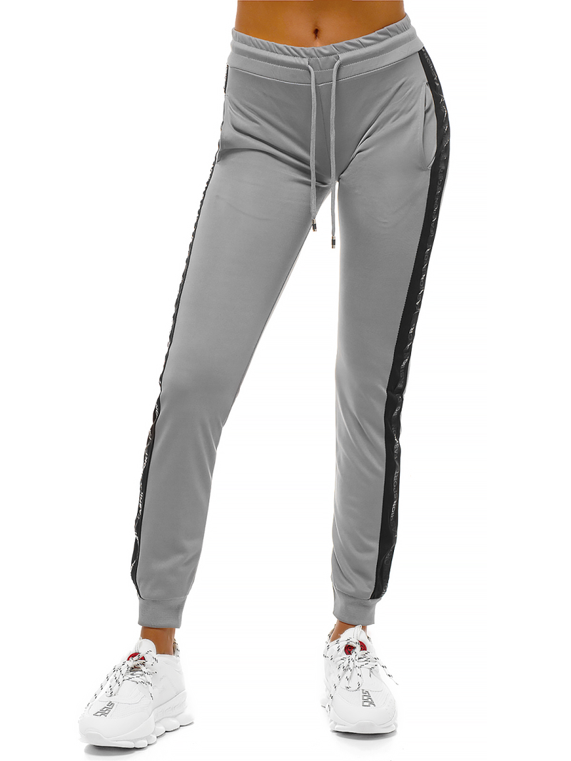 Spodnie dresowe damskie szare OZONEE O/82318