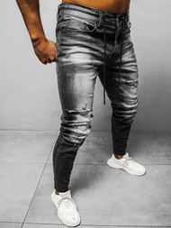 Spodnie jeansowe męskie szare OZONEE NB/MP0005G