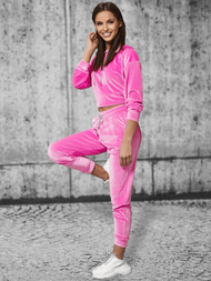 Жіночий спортивний костюм з двох частин Рожевий OZONEE O/13121