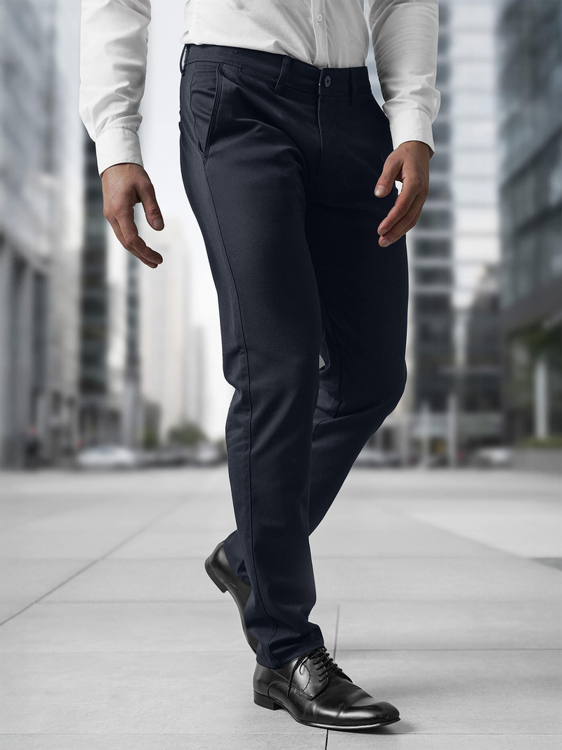 Штани чоловічі tемно cинi OZONEE V/5100