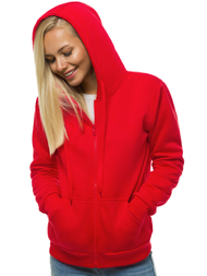 Жіноча Толстовка Червона OZONEE JS/W03Z