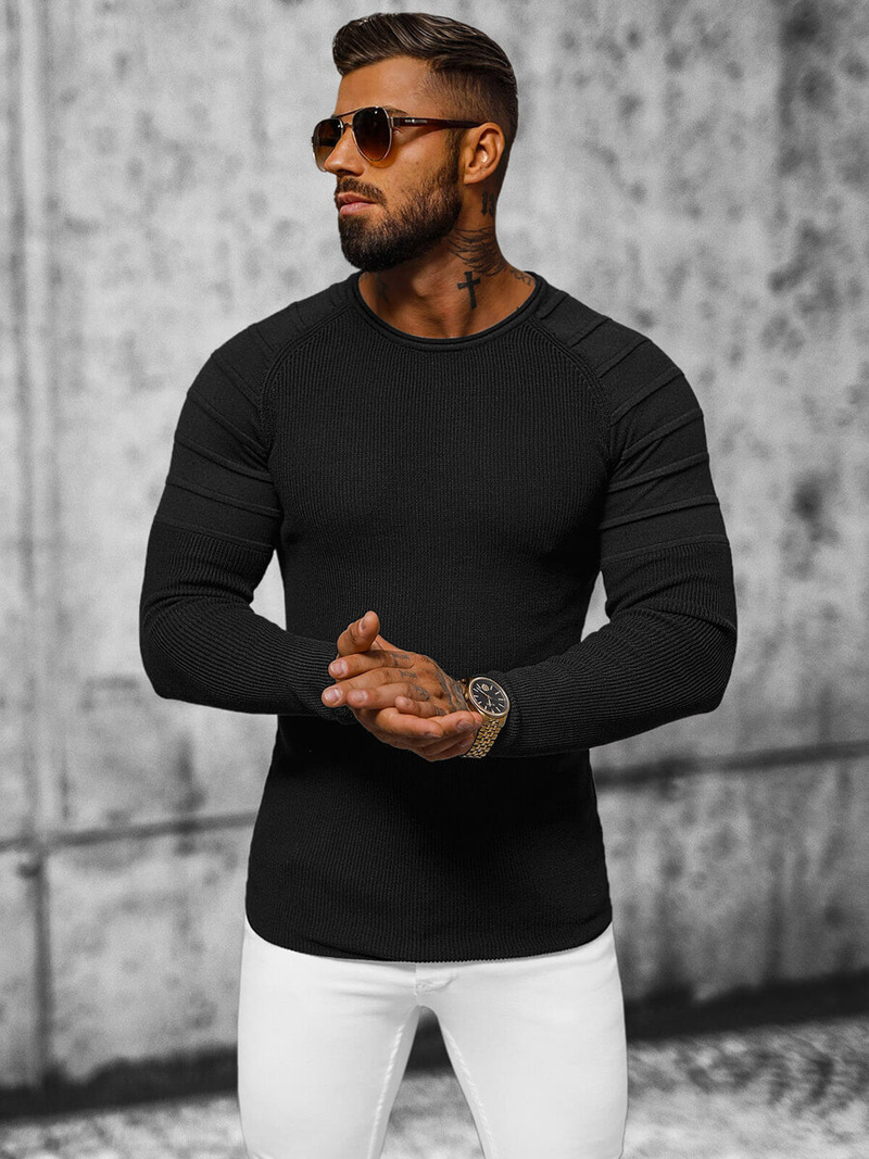 Светр Чорнi OZONEE L/2500