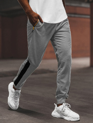 Spodnie dresowe męskie szare OZONEE JS/68K10356Z