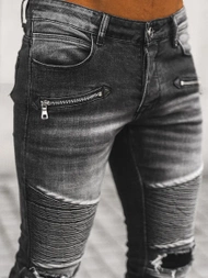 Чоловічі джинси Чорнi OZONEE NB/MP0122N