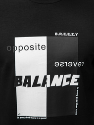 Bluza męska crewneck czarna OZONEE B/21402023Z