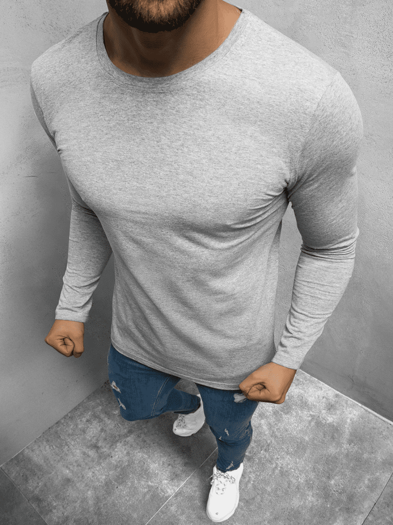 Футболка з довгим рукавом чоловіча Сiра OZONEE O/1209Z