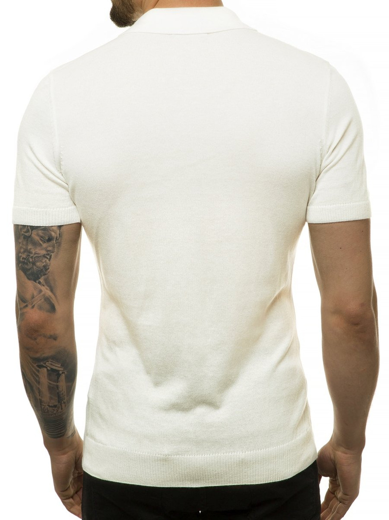 Светр чоловічій Кремовий OZONEE L/2495