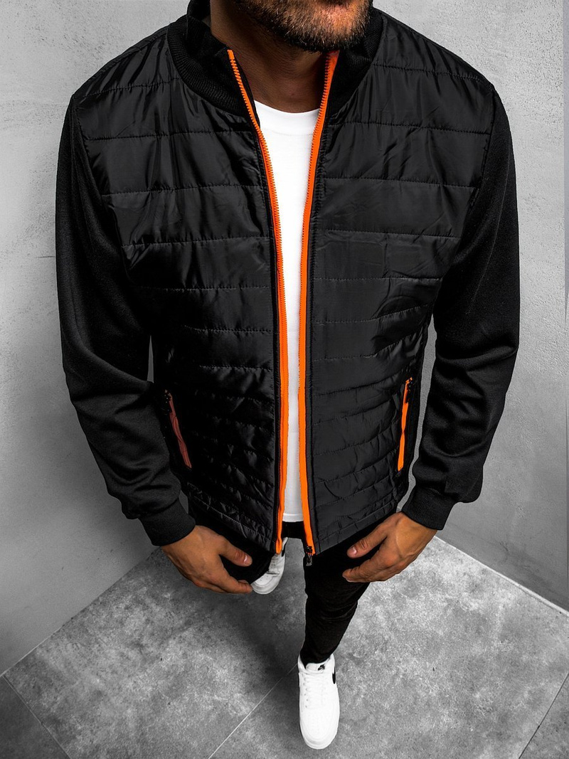 Куртка чоловіча Чорна OZONEE JS/TY16Z