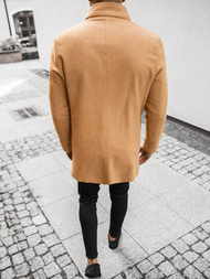 Пальто чоловіче Яскраво-Гiрчичний OZONEE O/5628