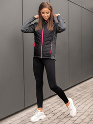 Куртка жіноча Чорна OZONEE JS/KSW4003Z