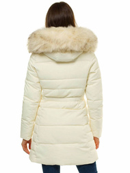 Куртка жіноча Кремова OZONEE O/M202/10