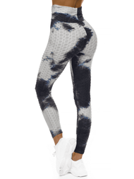 Legginsy damskie granatowo-szare OZONEE JS/YW88029