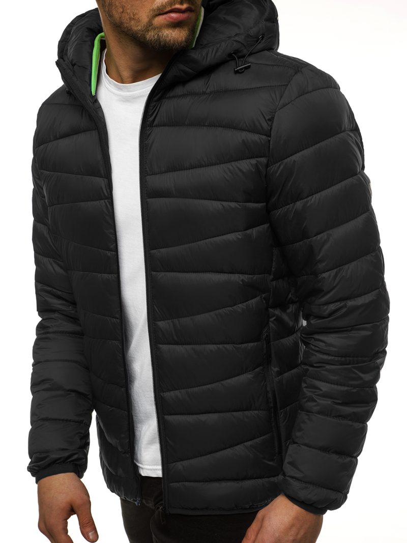 Куртка чоловіча Чорна OZONEE JB/JP1139