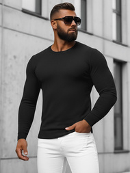 Sweter męski czarny OZONEE NB/MMB602/4Z