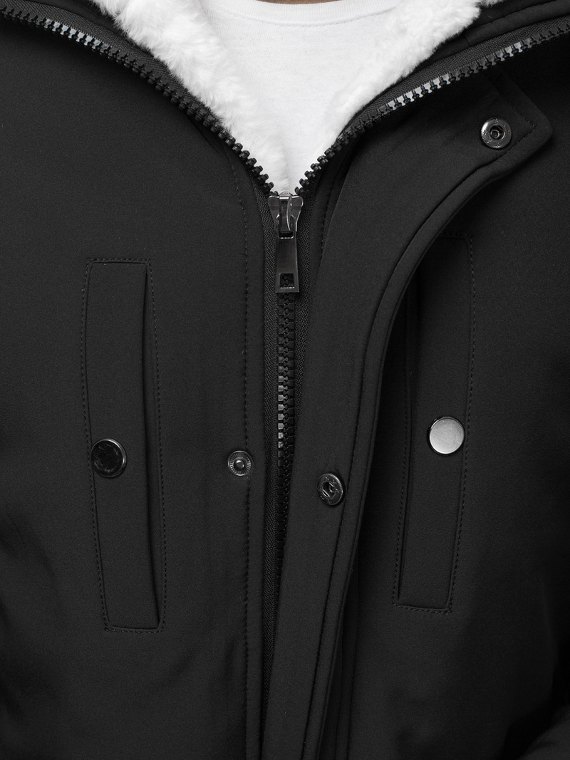 Куртка зимова чоловіча Чорно-Бiла OZONEE O/5832Z