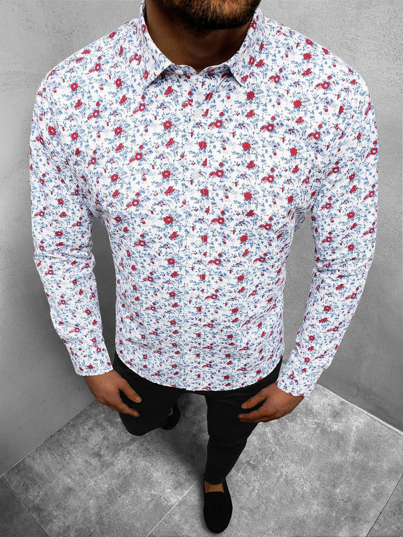 Koszula męska kolorowa OZONEE O/3822