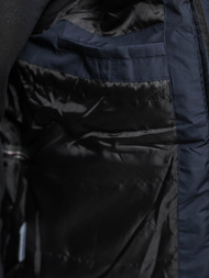 Kurtka przejściowa męska szaro-granatowa OZONEE JS/M35/92