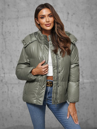 Куртка жіноча Яскраво-Зеленi OZONEE JS/5M3185/236