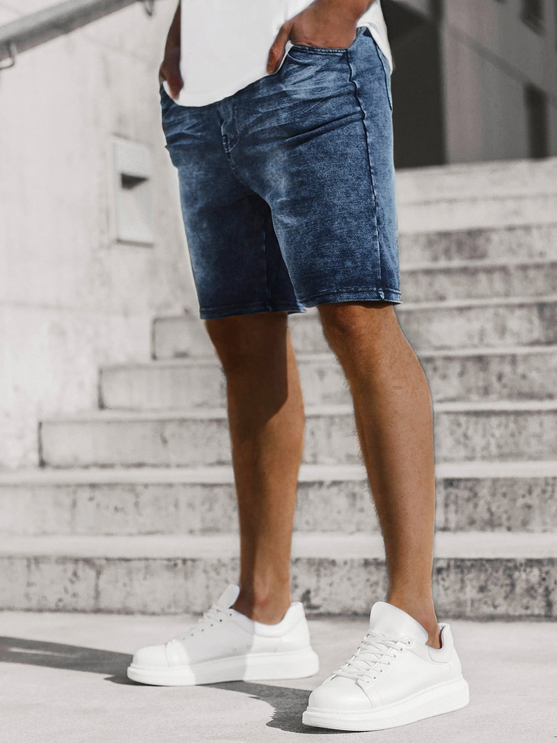 Шорти джинові чоловічі Синi OZONEE JS/KK1070/1