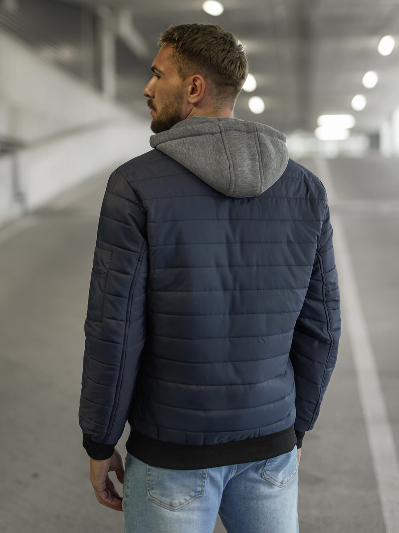 Куртка чоловіча Темно-Синя OZONEE JS/8M985/215Z