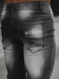 Spodnie jeansowe męskie szare OZONEE NB/MP0005GZ