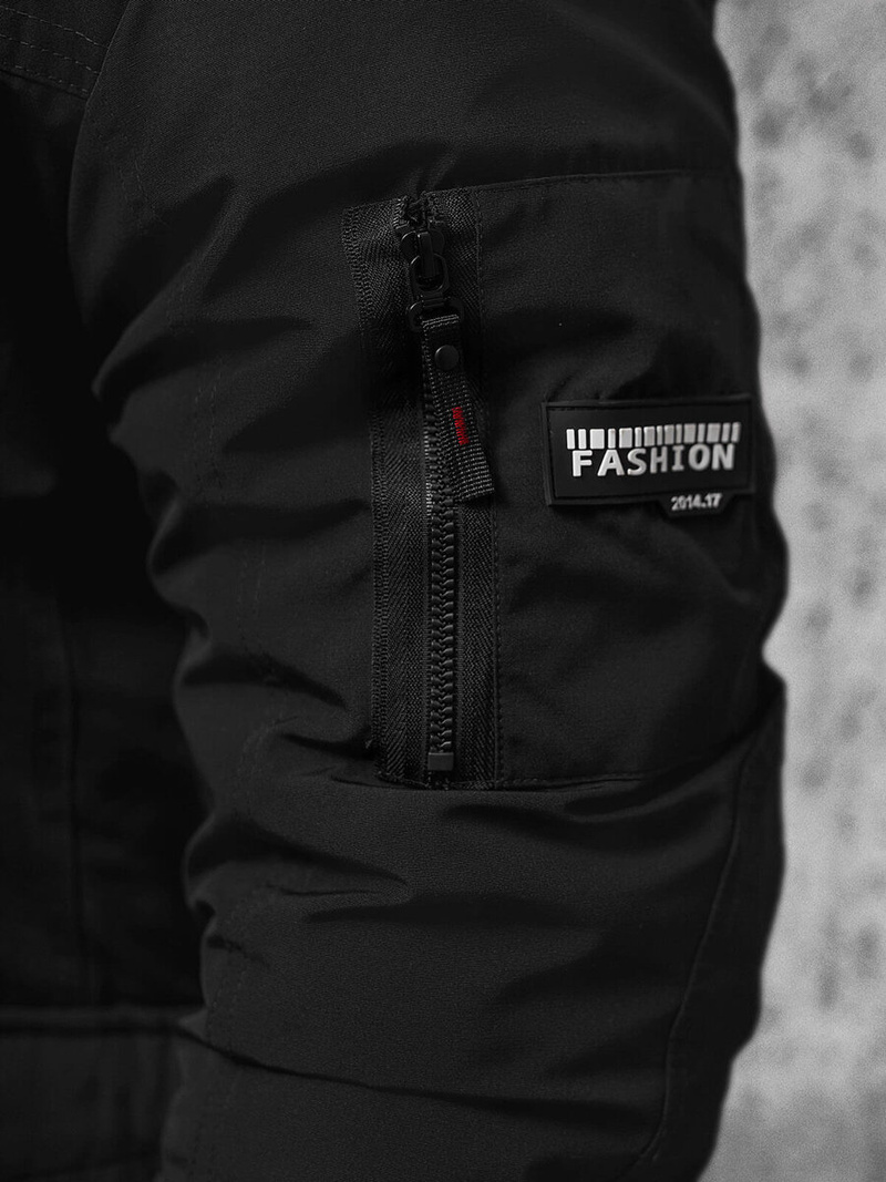 Куртка Чоловіча Чорна OZONEE JS/5M718/392