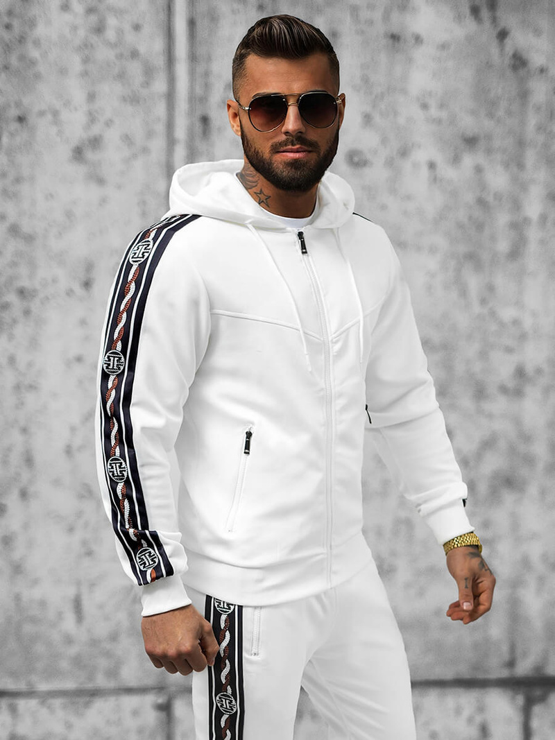 Чоловічий спортивний комплект Бiлий OZONEE O/3A167