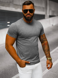 Футболка чоловіча Графітові OZONEE JS/712005/5Z