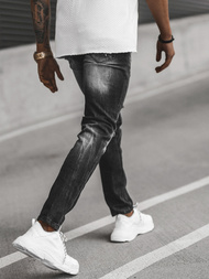 Джинси чоловічі Чорнi OZONEE NB/MP0005NZ