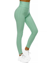 Legginsy damskie miętowe OZONEE JS/YW88024/60