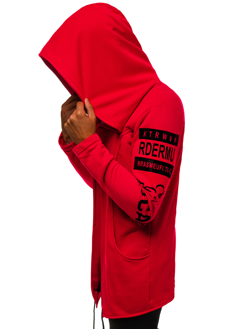 Bluza męska czerwona OZONEE A/11110Z