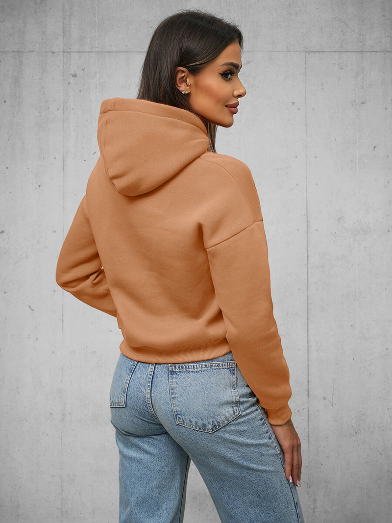 Жіноча Толстовка темно-бежевий OZONEE O/12102