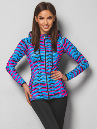 Komplet sportowy dwuczęściowy kolorowy OZONEE O/18239Z