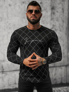 Bluza męska czarna OZONEE O/5919BZ