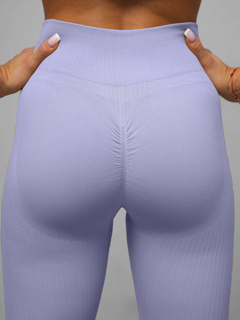 Komplet sportowy dwuczęściowy damski jasno-fioletowy OZONEE O/SY2308