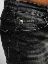 Чоловічі джинси Чорнi OZONEE NB/MP0021N